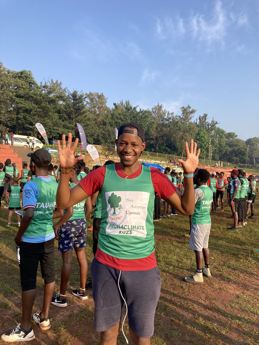 CrispusMwemaho's tweet photo. Have you gotten your running kit for #run4climate yet?
Last year's edition was scintillating and guess what? This one will be even more fun🤩
Contact @tree_adoptionug and @CharlesBatte to register! https://t.co/VJCzQafTuH