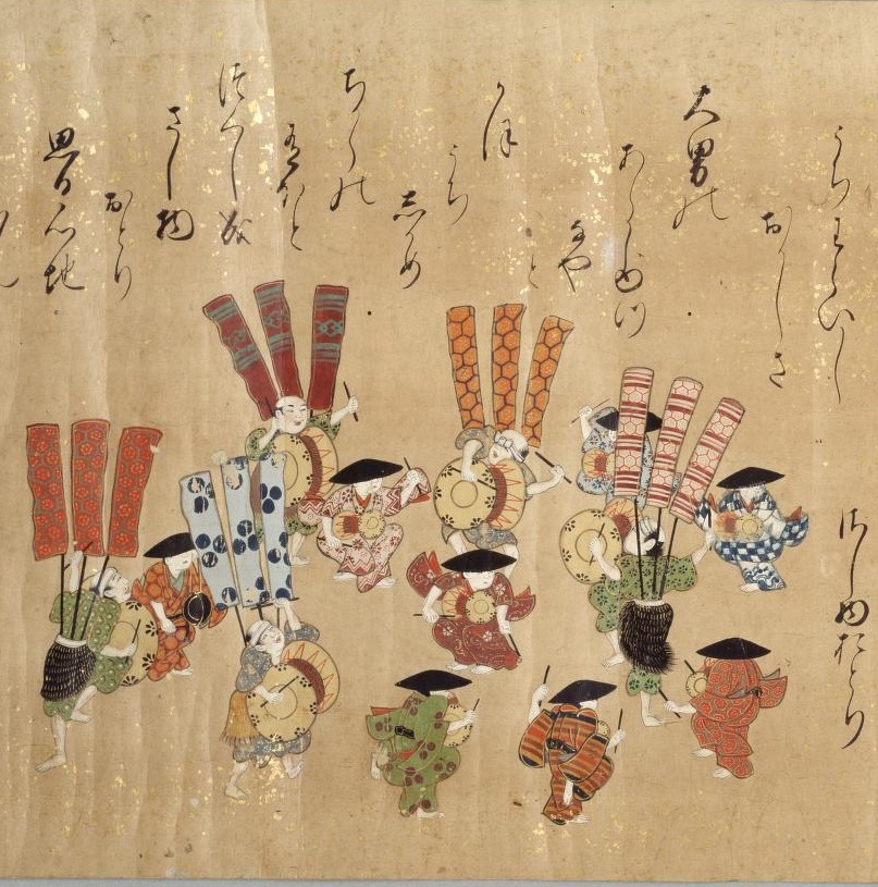 NDLJP_en's tweet image. Interested in Japanese #folkdance? This is a unique and valuable picture scroll depicting eight kinds of traditional Japanese folk dance, #groupdance, from the early Edo period. #ndldigital dl.ndl.go.jp/info:ndljp/pid…