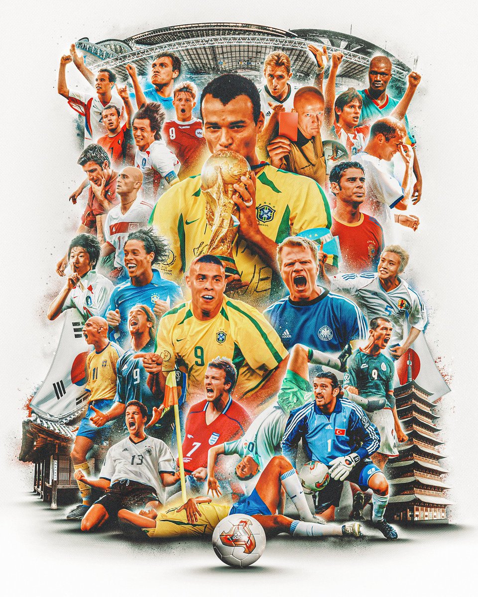 FIFAWorldCup_JP's tweet photo. 22年前の今日、2002年 #FIFAワールドカップ が開幕。

この大会での一番の思い出は？💭🏆 https://t.co/HifGk4AWf7