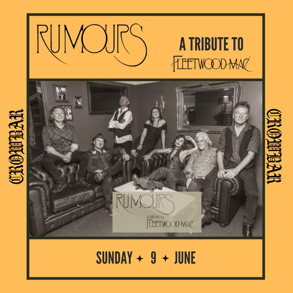 Get ready to enjoy Australia's best #FleetwoodMac tribute show #Rumours at @crowbarsyd on the 9th of June. Book your tickets today - oztix.link/pxow3gx