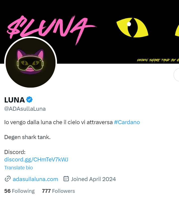 ADAsullaLuna's tweet photo. Hit the lucky numbers yesterday! 💸💸💸

Drop your address or @adahandle If you feel lucky! 💜🐈

Turn on notifications!🔔🔔🔔

#777 https://t.co/SwpzlIbaRV