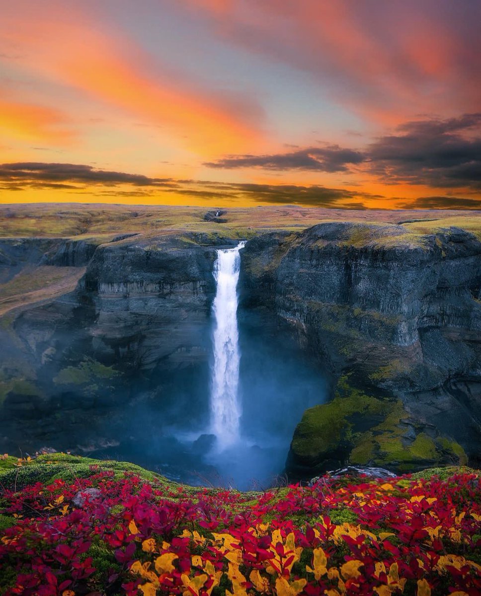 Haifoss Falls, Iceland 🇮🇸