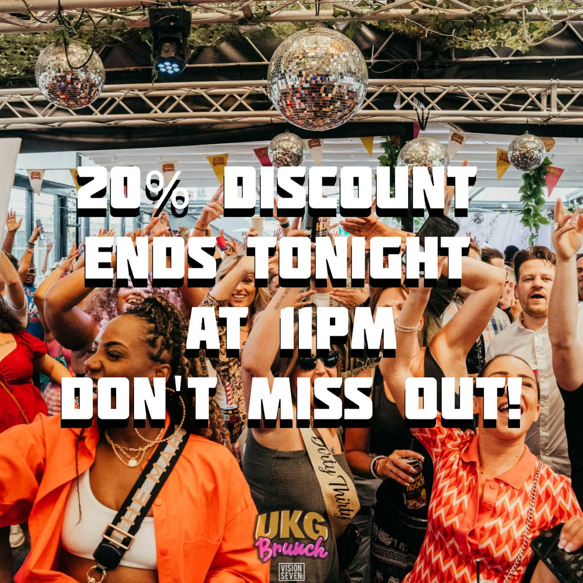 𝗗𝗢𝗡'𝗧 𝗠𝗜𝗦𝗦 𝗢𝗨𝗧‼️
Tell A Friend To Tell A Friend 🫱🏻‍🫲🏼

🎫 𝗧𝗜𝗖𝗞𝗘𝗧𝗦 >> ukgbrunch.com 
‼️Use Promo Code 𝗦𝗨𝗠𝗠𝗘𝗥𝟮𝟬 

#UKGBrunch #DaytimeRaver