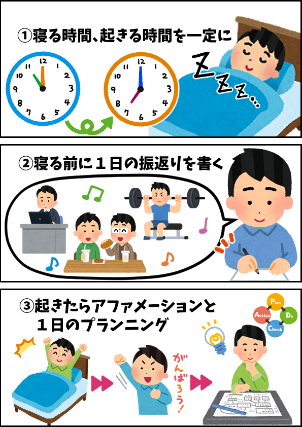 nanpasireiji's tweet photo. 【半年で別人になれる習慣３選】

1か月続けただけでも激変します。 https://t.co/A7VPTLWonB