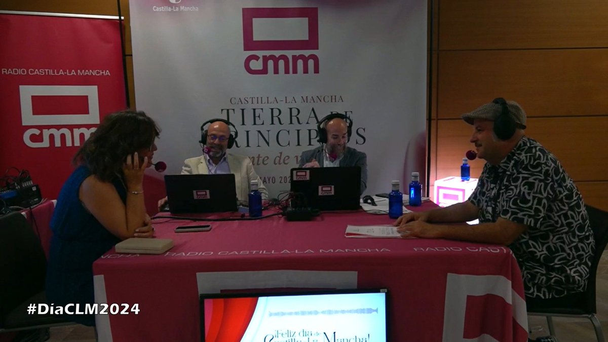 #DíaCLM2024 en @CMM_es 🔴 EN DIRECTO #RadioCLM 📻 #CLMHoy desde el Palacio de Congresos El Greco de Toledo Nos ha acompañado Esther Padilla, portavoz de @gobjccm @EstherPadillaR 👉 Nos ves y escuchas AQUÍ 💻 Web cmmedia.es/play/en-direct… 🔗 YouTube youtube.com/watch?v=fkW7JT…