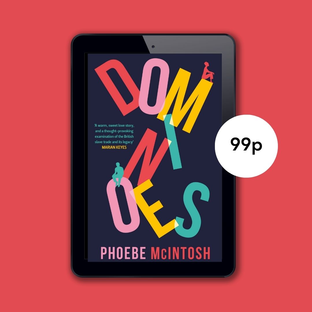 DOMINOES, the debut novel by Phoebe McIntosh, is available on Kindle for only 99p today!

🌟'Powerful and thought-provoking...from a writer destined for greatness' RED
🌟' Electrifying' GOOD HOUSEKEEPING
🌟 ' Smart and thoughtful' HARPER'S BAZAAR

<a href="/vintagebooks/">Vintage Books</a>