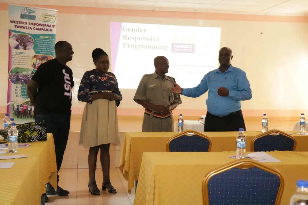weteckenya's tweet photo. Yesterday's training on #genderresponsiveprogramming for ACCs and DCCs in Teso North, South, and Central had participants share firsthand experiences with gender issues in service delivery and community programs in Busia. These insights will help improve support for AGYW. https://t.co/wX9AFQaSZX