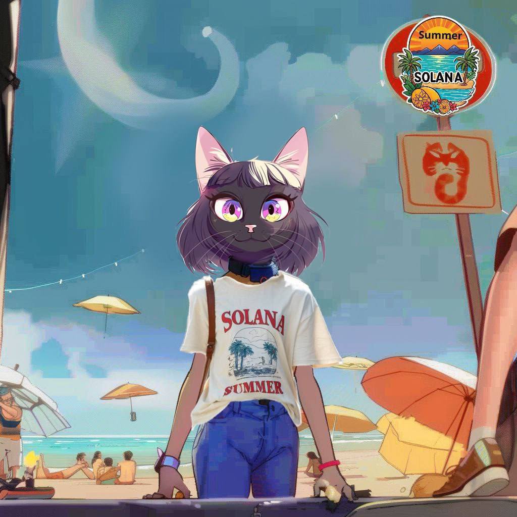 Cat Summer Army tweet media