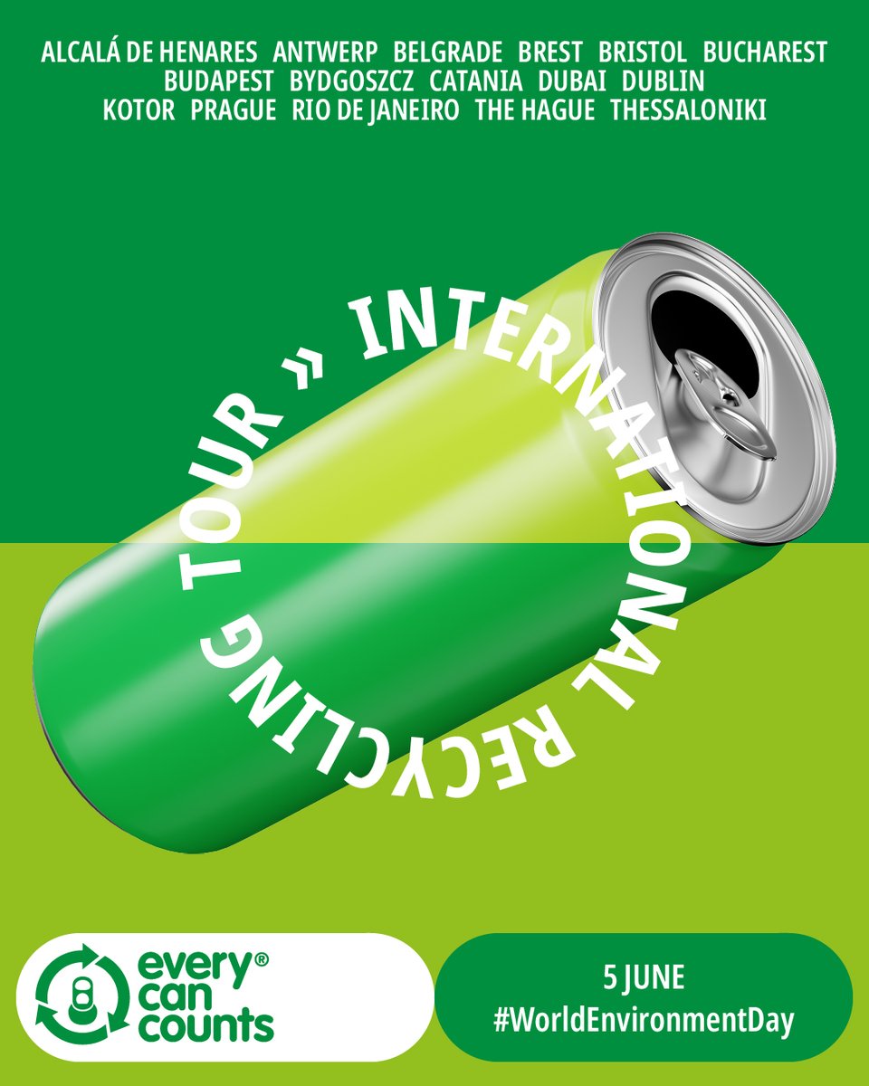 Every_CanCounts's tweet image. We're heading to Dún Laoghaire Harbour as part of this year's #EveryCanCounts International Recycling Tour!🌊

We're excited to showcase a new #PixelCan art display, while our recycling ambassadors will be on hand to remind everyone about the importance of drink can recycling! ♻️