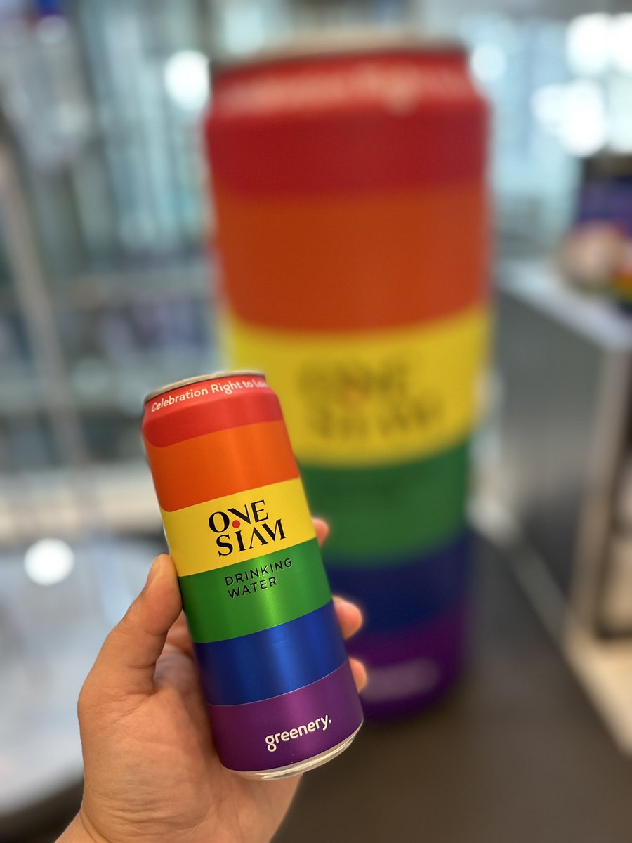 ❤️ is ❤️ 🏳️‍🌈 #ONESIAMDrinkingWater #ONESIAMexperience #ONESIAMexperiencePride2024 #PrideMonth2024