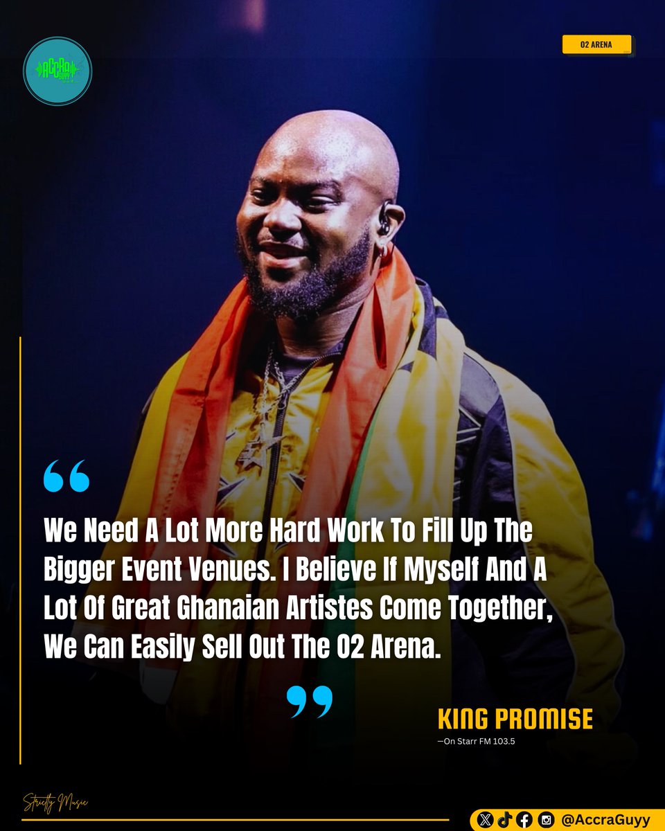 King Promise On Filling The O2 Arena & Other Venues.