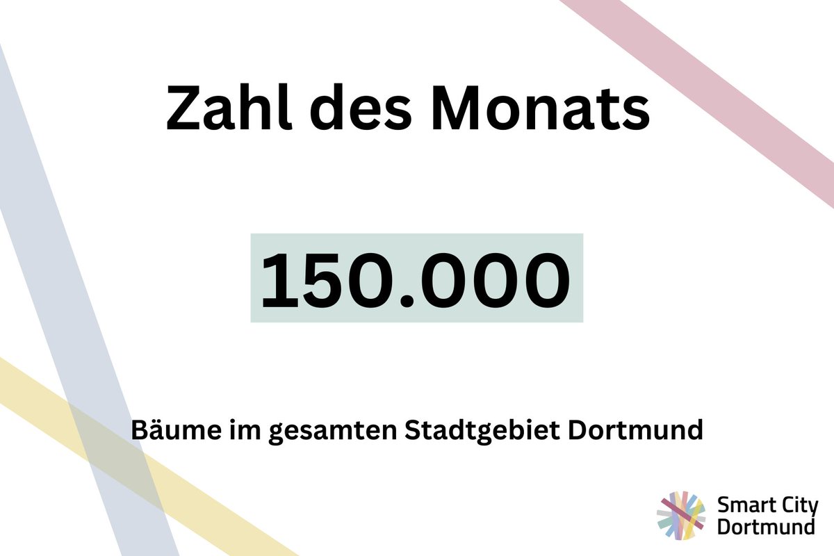 Smart City Dortmund (@smartcity_do) on Twitter photo #ZahldesMonats
🌳 Parks, Wälder, Kleingärten, Naturschutzgebiete – 63 Prozent von Dortmund sind grün. Wusstet ihr, dass es im gesamten Stadtgebiet Dortmund rund 150.000 Bäume gibt? Von Ahorn über Birke bis Dattelpflaume ist (fast) alles dabei. <a href="/DortmundData/">Open Data Dortmund</a> #ZahldesMonats
🌳 Parks, Wälder, Kleingärten, Naturschutzgebiete – 63 Prozent von Dortmund sind grün. Wusstet ihr, dass es im gesamten Stadtgebiet Dortmund rund 150.000 Bäume gibt? Von Ahorn über Birke bis Dattelpflaume ist (fast) alles dabei. <a href="/DortmundData/">Open Data Dortmund</a>