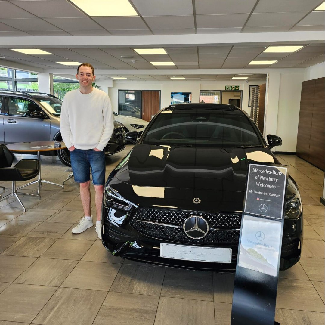 It's a great day for Mr Staniford! He recently picked up his new CLA from Luke at Mercedes-Benz of Newbury.

#mercedesbenz #merc #cla #newcar #sandownmercedesbenz #luxurycar