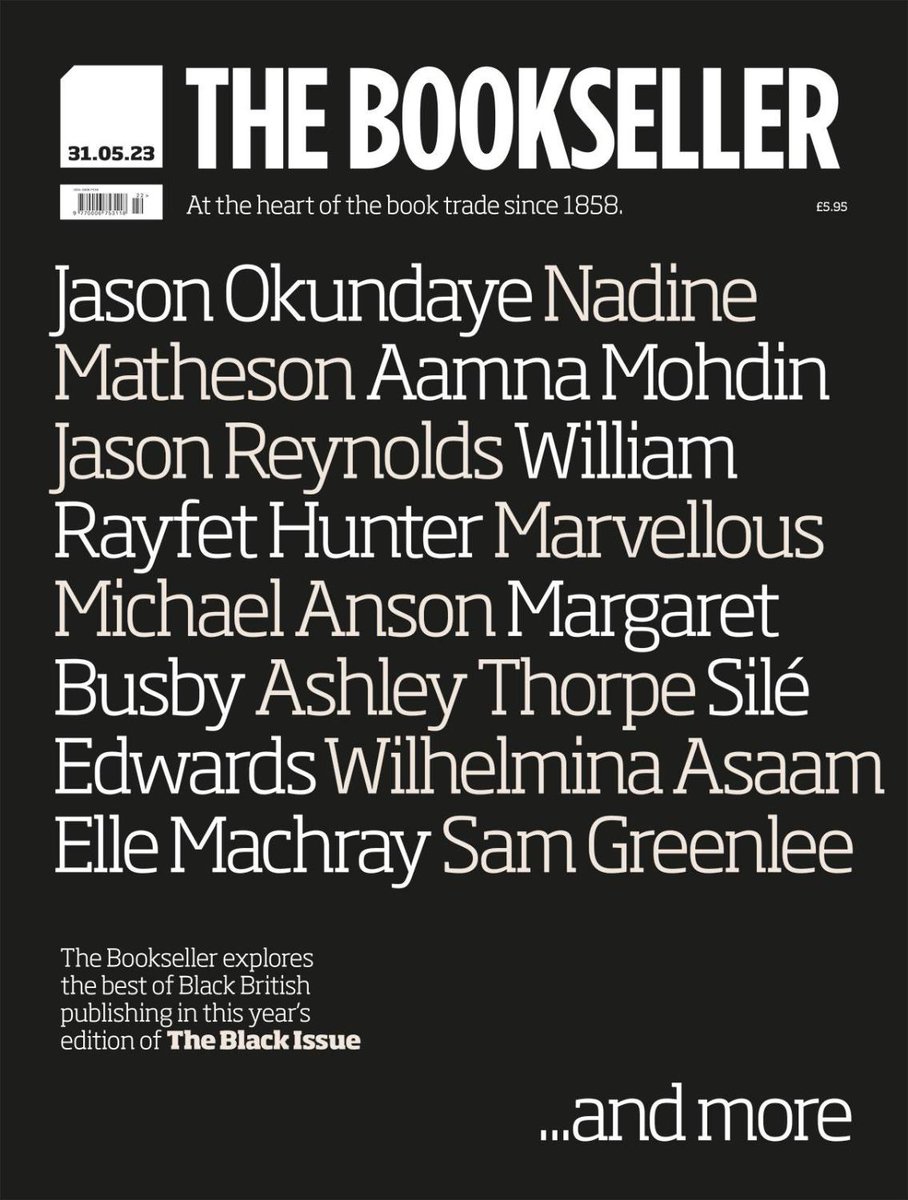 The Bookseller tweet media