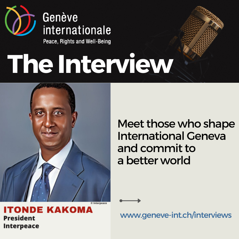'We take a whole-of-society approach that is rooted in questions of social cohesion and resilience of individuals, the inclusion of communities, and the responsiveness of trusted institutions.' Meet @ikakoma1 President @InterpeaceTweet ➡️ url-r.fr/JCOrH #BuildingPeace