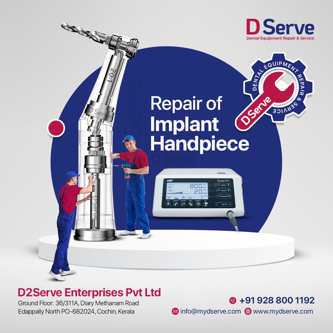 Repair and services of Implant handpiece

Schedule your repair today for professional and reliable repairs!
9288001192
#implant #implanthandpiecerepair #implantologist #kavorepair #timax #nsktimaxrepair #Bestdentalrepair #repairservicecentre #dservedental #dentiumimplant