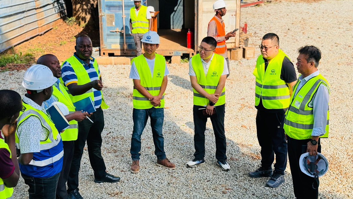 #MWEworks: <a href="/min_waterUg/">MINISTRY OF WATER AND ENVIRONMENT 🇺🇬</a> through the Urban Water Supply and Sewerage Services Department held the 4th site meeting for the construction of Tirinyi, Kibuku, Kadama and Budaka Water Supply and Sanitation Project at the Budaka District Campsite.