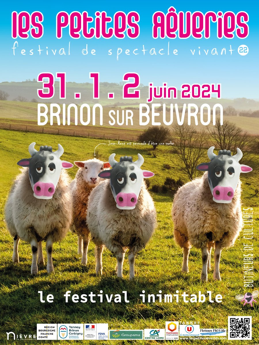 #lespetitesrêveries 

#festival à ciel ouvert Les Petites Rêveries débute ce soir à Brinon-sur-Beuvron.
#22ème édition: 3 jours de spectacle drôle, familial et interactif. 
#spectacle de rue (gratuit)à 19h« les dangereuses liaisons ».
#programme --> lespetitesreveries.com