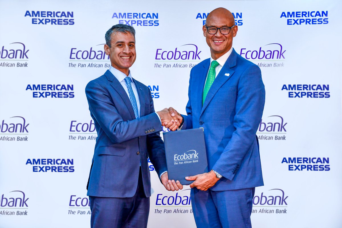 Great news! We are delighted to announce that Ecobank Group has signed an agreement with American Express.

Through this agreement, American Express Card Members will be able to use their Cards in 12 new countries across Africa. Furthermore, the number of merchants accepting
