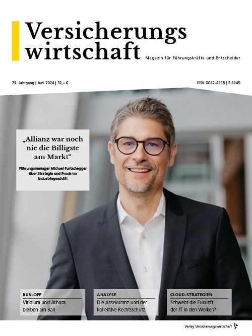 Die Juni-Ausgabe der #Versicherungswirtschaft ist erschienen. Die Themen sind u.a.: Michael Furtegger im Interview über die Strategie und Praxis im Industriegeschäft der <a href="/Allianz/">Allianz</a> und wie #Athora und die <a href="/ViridiumGruppe/">Viridium Gruppe</a> beim Run-off am Ball bleiben wollen. bityl.co/QF78