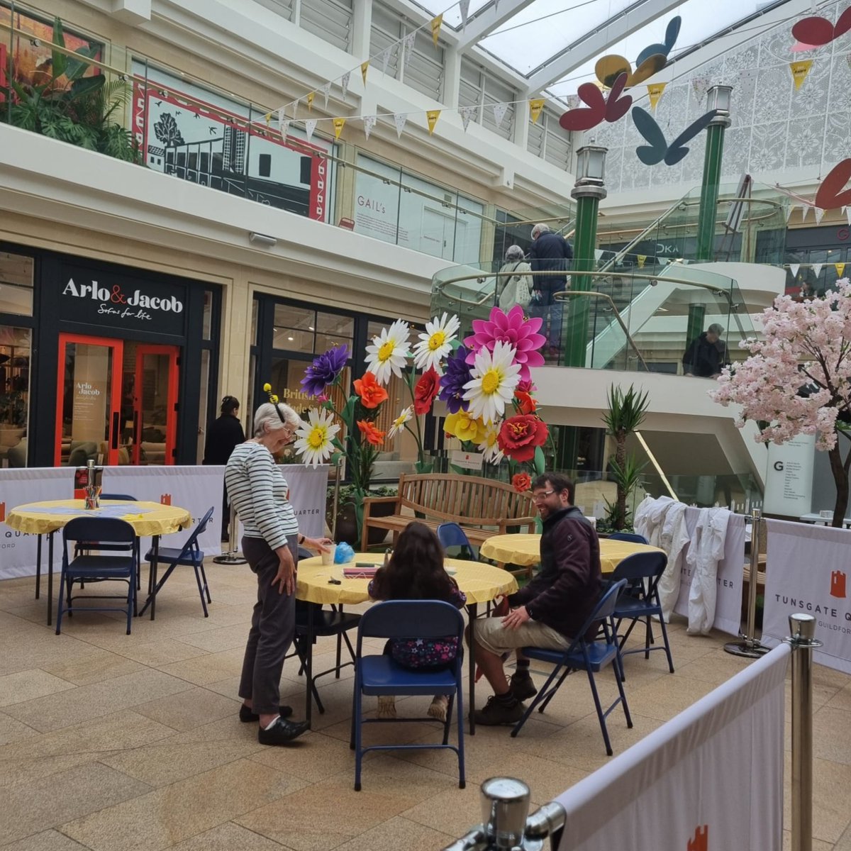 Pop along to Tunsgate Quarter today and join our friends from Guildford in Bloom for their FREE insect hotel workshop! As part of Bee Aware Week, they are there from 10am until 3pm today! We are open from 5pm - come and see us at The Keep!