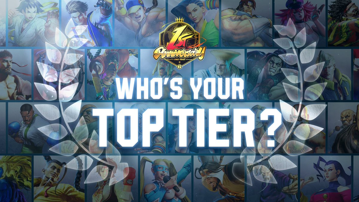 StreetFighterJA's tweet photo. 🥳 #スト6一周年 🎉
ゲーム内投票イベント本日開催🏆

今回のテーマは1周年記念に相応しい👏
「ストリートファイターシリーズ 人気キャラクター総選挙！」
📅投票期間：6/3 16:00 ～ 6/17  15:59📅

後日、1位の投票先の「特別なアイテム」を全員に配布予定😉 https://t.co/kpGTWLUbo1