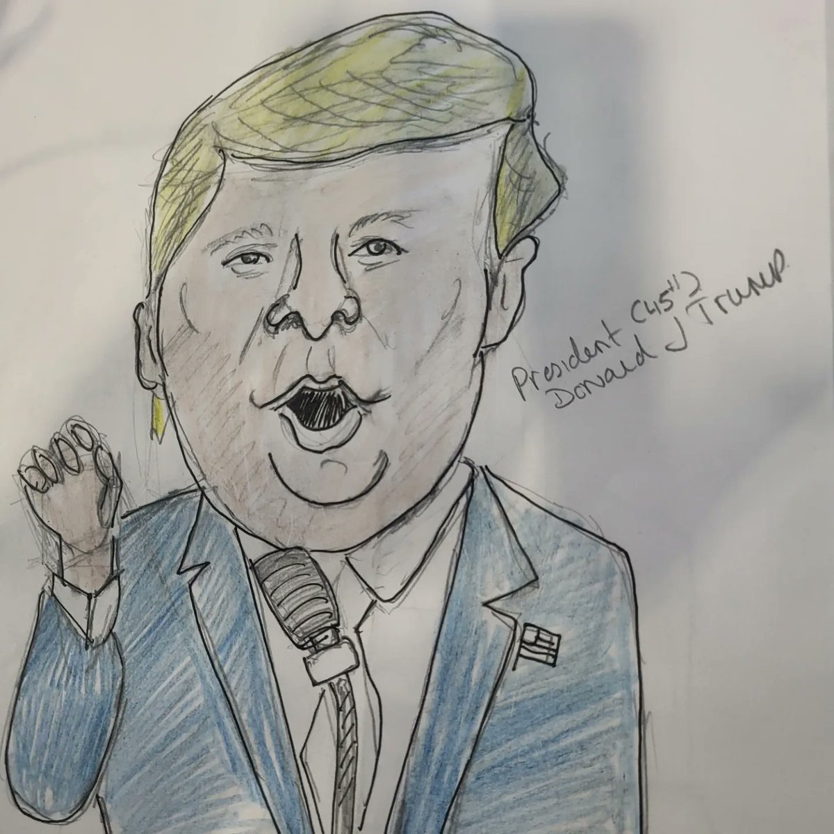 alfierw288art's tweet image. @cnnbrk #donaltramp