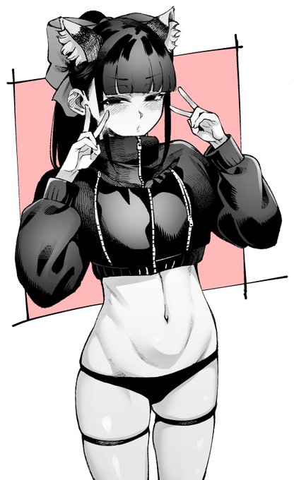 一日一模写
猫耳ナーベちゃん 