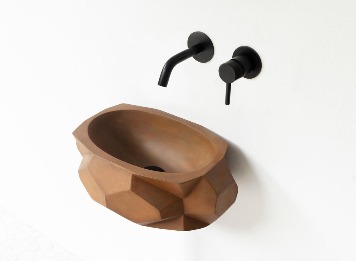 architonic's tweet photo. Concrete's ability to mold into complex shapes ensures strength and durability in any form. Check out feature #washbasins like Vos by Kast #Concrete Basins and Diamond from ConSpire #Design Basins for striking designs with perfect curves or sharp edges. https://t.co/oGlcKknTPM