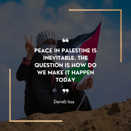 Gm to all peace lovers ❤️🇵🇸

"PEACE IN PALESTINE IS INEVITABLE. THE QUESTION IS HOW DO WE MAKE IT HAPPEN TODAY" -Darrell Issa

#israel #palestine #genocide #nationfi