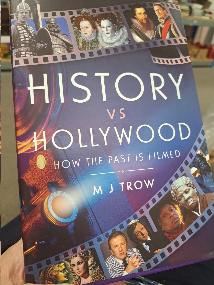 MJ Trow, the unhearalded author of one of my fave crime series , has now done something equally fab just for me it seems - History and Hollywood combined in one lovely book. Informative and with just a sprinkle of stardust! Excellent! @penswordbooks #readPeterMaxwellseries