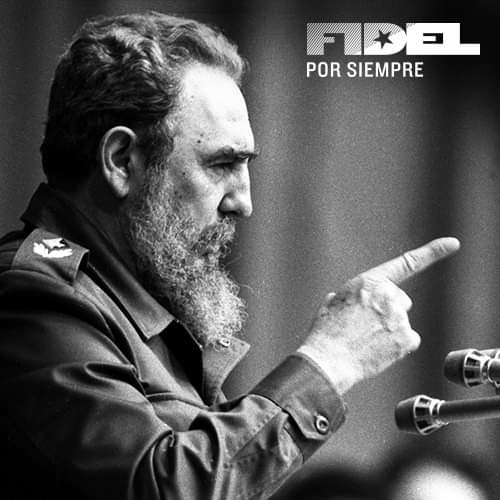 #FidelPorSiempre 
Fidel: El nombre de nuestro Partido, debe decir lo que somos hoy, y lo que seremos mañana. El nombre de nuestro Partido es Partido Comunista de Cuba. 
#VillaClaraConTodos