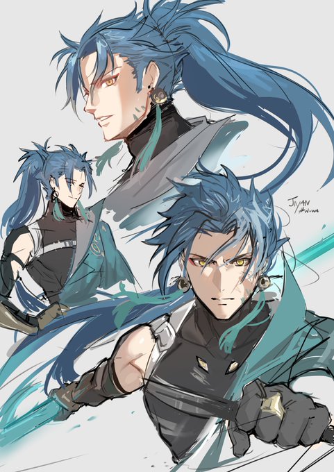 「male focus weapon」 illustration images(Latest)｜3pages