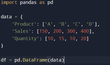 gsachdeva149's tweet photo. Which of the following commands will output the sum of the Sales column and the maximum value of the Quantity column?
A)df.aggregate({'Sales': 'sum', 'Quantity': 'max'})
B)df.aggregate(['sum', 'max'])
C)df.aggregate({'Sales': 'max', 'Quantity': 'sum'})
#Pandas #Python https://t.co/MA6LjELVmX