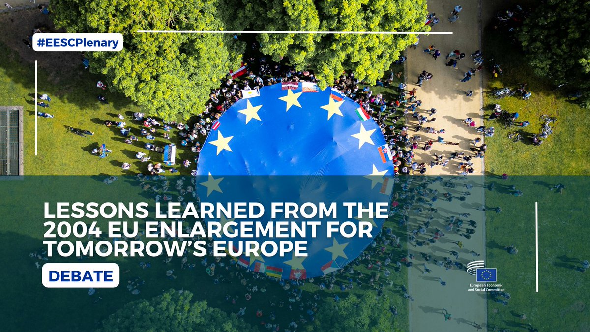 What have we learned from the 2004 #EUEnlargement?

Join our debate with @FEPS_Europe SG, @LaszloAndorEU; Jarosław Pietras, former 🇵🇱 Secretary of State for EU accession; Dr. @AkhvledianiTina from @CEPS_thinktank & former EU Commissioner @StefanFuleEU → europa.eu/!qQ64Yc