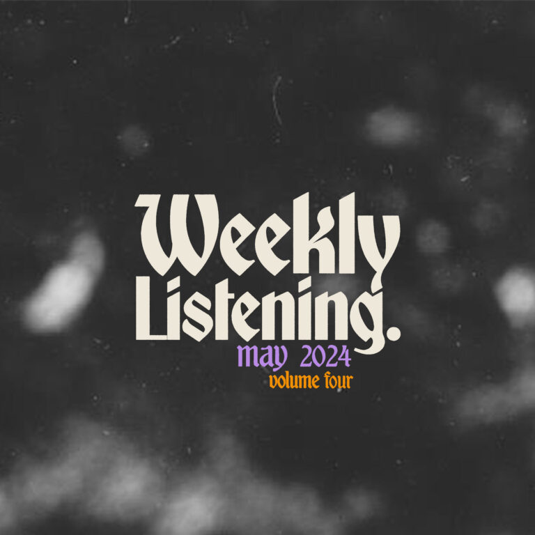 Our latest Weekly Listening feat. <a href="/helloahem/">a h e m</a> (<a href="/forgedartifacts/">Forged Artifacts</a>), <a href="/derekted/">𝕕𝕖𝕣𝕖𝕜 𝕥𝕖𝕕</a>, Evelyn, <a href="/Fakefruitband/">Fake Fruit</a> (<a href="/carparkrecords/">Carpark Records</a>), <a href="/HoldingHour/">Holding Hour</a>, <a href="/juliasophiex0x/">Julia-Sophie</a> (<a href="/badabingrecords/">Ba Da Bing! Records</a>), <a href="/leifvollebekk/">Leif Vollebekk</a> (<a href="/secretcityrcrds/">Secret City Records</a>), <a href="/nickzanca/">nick zanca</a> &amp; West of Roan (<a href="/spinstersounds/">S P I N S T E R</a>).