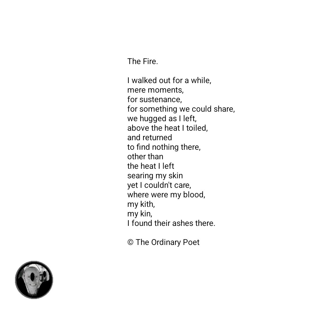The Fire.

#Rafah 

#poetry #twitterpoetry #poetryoftwitter #poets