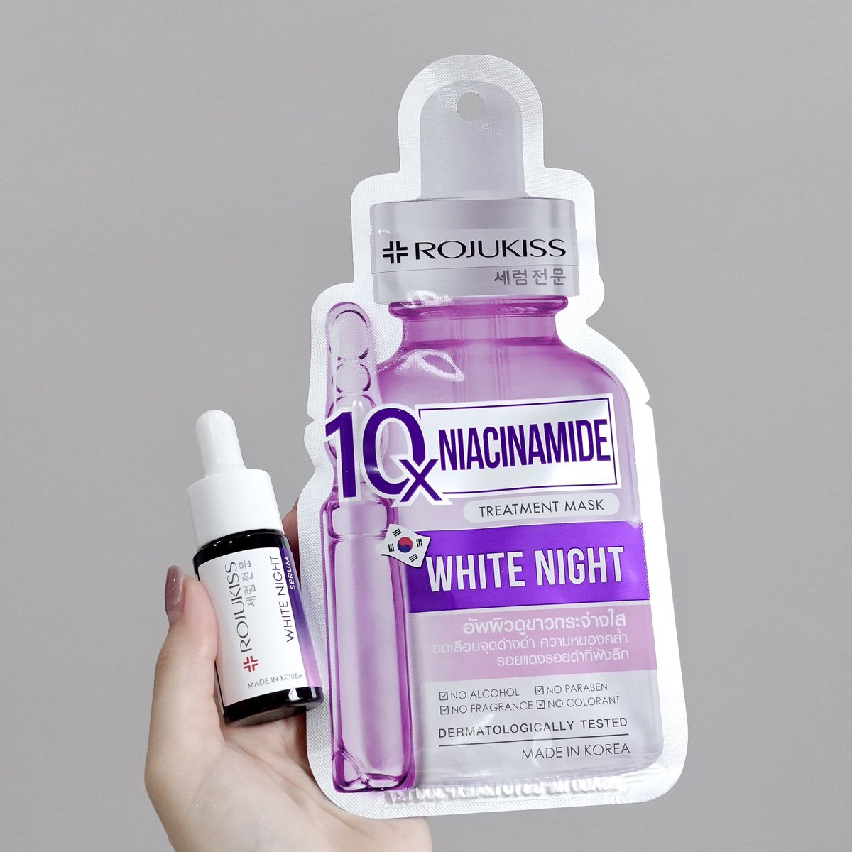 mychanita's tweet image. #Rojukiss เดี๋ยวนี้ทำถึงเกินอะ เหมือนจับวางมาแล้วว่าปัง ใช้คู่กันแล้วผิวดีขึ้นคูณ10 อย่างอันนี้เป็นมาสก์กับเซรั่ม มีทรีตเมนต์เข้มข้นมาก niacinamide กับ witch hazel นี่ตัวเอกเลย พวก expert skincare จะหวีดกันเยอะ เพราะลดรอยไวมาก ผิวกระจ่างใสขึ้นไวด้วย คู่นี้ใช้แค่ตอนกลางคืนนะ…