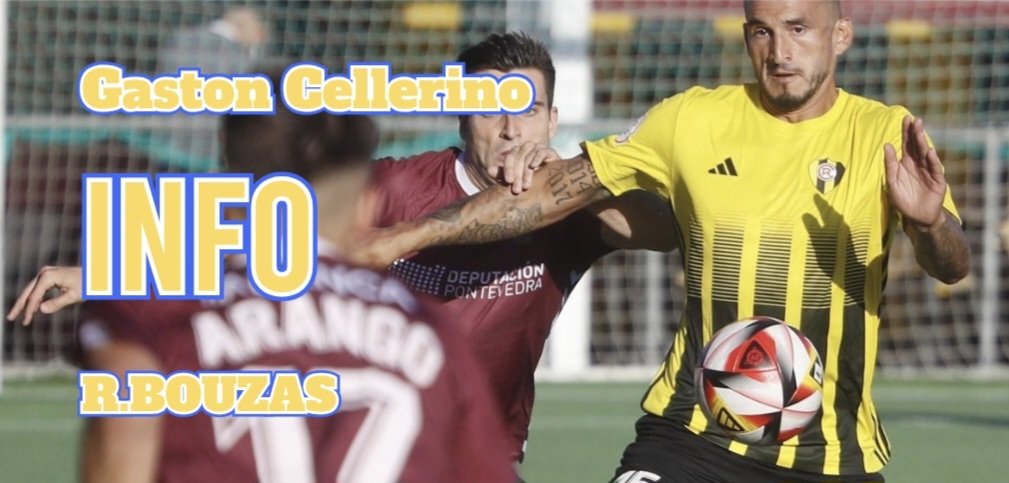 📲 𝗜𝗡𝗙𝗢📱

⌨️ Tras la situación del #RBouzas el delantero argentino -Gastón Cellerino- ya escucharía ofertas. Varios clubes gallegos en contacto con el tanque albiceleste tras sus 12 goles esta temporada.

⬛ #MercadoGallego  📆 24/25  📊 <a href="/Tercerarfefinfo/">Tercera Federación / RFEF Info</a>