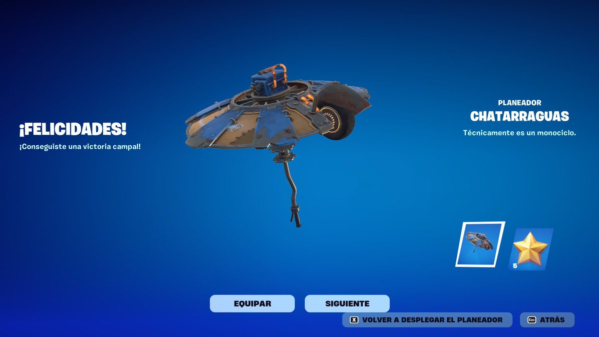 NotPaloIntel's tweet photo. Fortnite aún NO ha solucionado el error del Paraguas de la Victoria. 

#Fortnite https://t.co/ke3AKUkC24