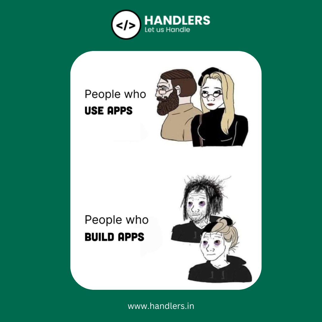 handlersdotin's tweet image. Behind every seamless app experience lies the dedication and hard work of mobile developers. Your relentless effort and passion for innovation drive the digital world forward. Here's to all the developers who turn ideas into reality!
#Appreciation #MobileDevelopers #TechHeroes