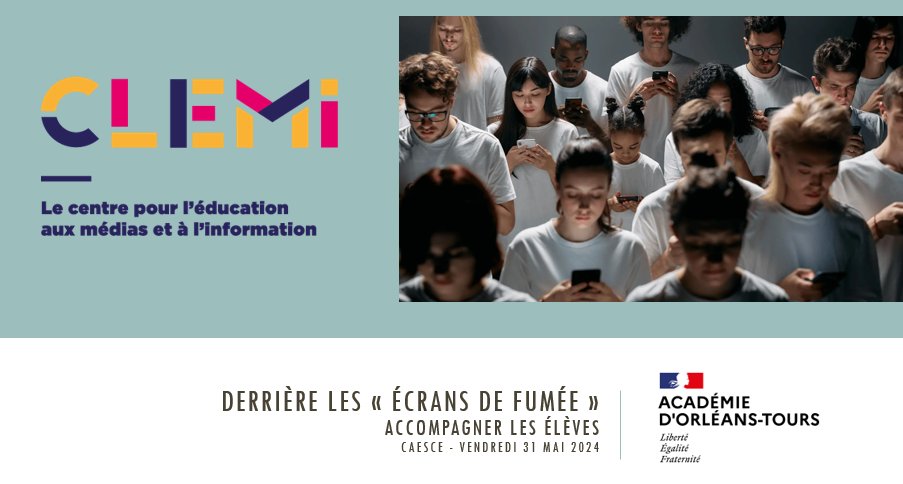 😊 Ravie d'intervenir au #CAESCE de l'@ac_orleanstours 
🗣 Quels liens entre entre #CPS et #EducMediasInfo ? 
🙏 Merci @EmLEMIALE