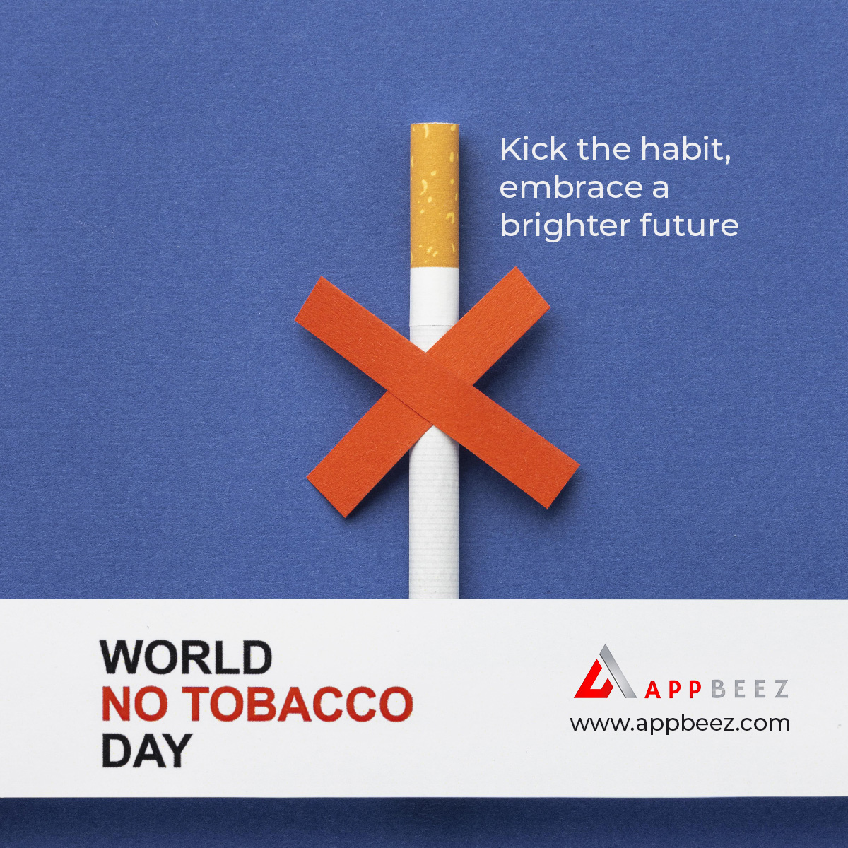 Appbeezinfotech's tweet photo. Join millions around the world in saying no to tobacco and yes to a longer, happier life. Together, we can create a tobacco-free world!
#NoTobaccoDay #KickTheHabit #TobaccoFree #HealthyLiving #QuitSmoking #EmbraceHealth #LiveLonger #SmokeFreeLife #BrighterFuture #HealthAwareness https://t.co/UQil1yrMfe