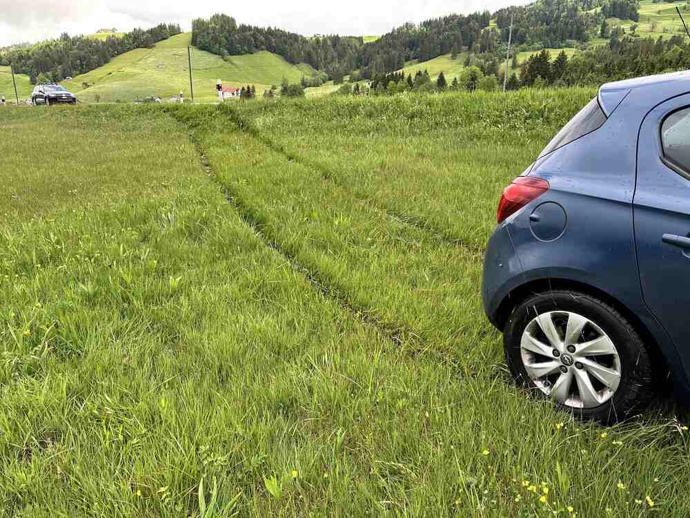 Zeugenaufruf: Eine Autolenkerin verunfallte am 30.5.24, um 17.05 Uhr auf der Schwyzerstrasse in Bennau, nachdem sie einem entgegenkommenden, weissen Kastenwagen auswich. Die Kantonspolizei Schwyz sucht den Lenker. 
bit.ly/3VkRzSU
#kaposchwyz #kantonspolizeischwyz