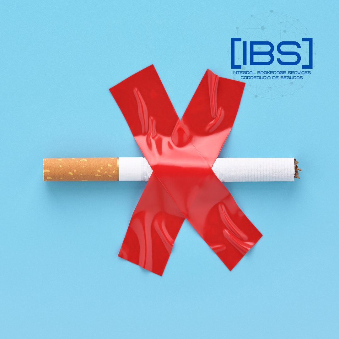 Hoy es el Día Mundial Sin Tabaco
🌍🚭 En IBS Correduría de Seguros, reafirmamos nuestro compromiso con la salud y una vida libre de humo. Nos unimos a esta causa global para promover un estilo de vida saludable y proteger a las generaciones futuras del daño que causa el tabaco