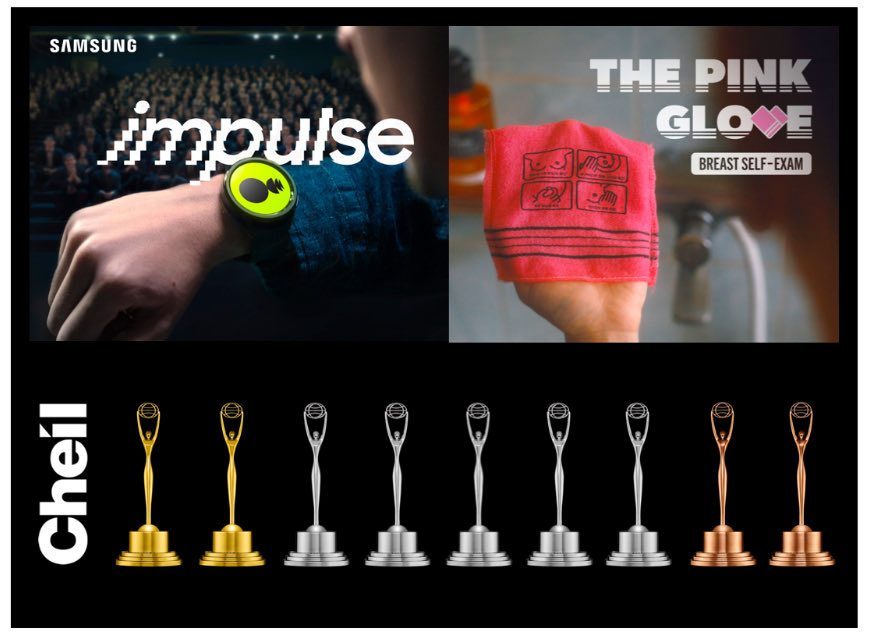 Massive congrats team ⁦<a href="/Cheil_Worldwide/">Cheil Worldwide</a>⁩ #Spain #Seoul ⁦<a href="/SamsungEspana/">Samsung España</a>⁩ #Impulse @Kundal #PinkGlove Thnx ⁦<a href="/The_Clios/">The Clios</a>⁩ #Health jury for the recognition #SpeechTherapy #BreastCancer #Mobile #Innovation #Direct #IdeasThatMove #ThisStuffMatters