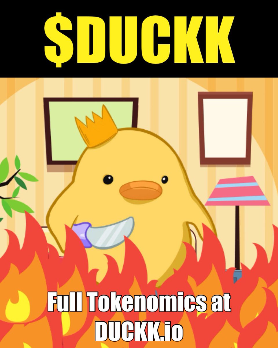 There is honour in combat. And the $DUCKK never stabs anyone in the back… 

⚔️ LP burned on launch 🔥🔥
⚔️ Team well know with long-standing roots in the Radix community
⚔️Partnership with SafeMemin tg
⚔️Actively protects the community from scams & rugpulls

So trust in $DUCKK
