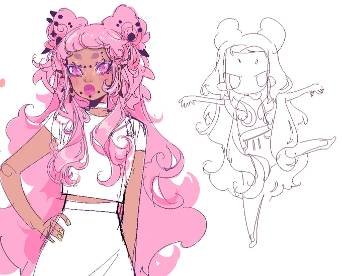 shes just a goofy lil guy#komunoc #wip 