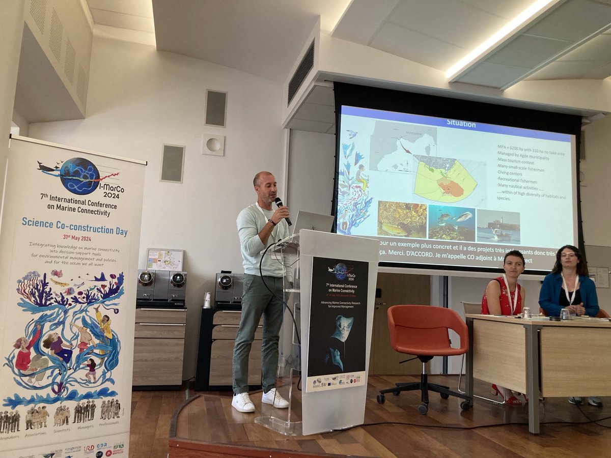 ADarnaude's tweet image. Last day of the #imarco2024 conference but not the least. ⁦@SeaUnicorn2020⁩ is engaging stakeholders into a whole day of exchange to co-design the connectivity science we need for the ocean we want! ⁦