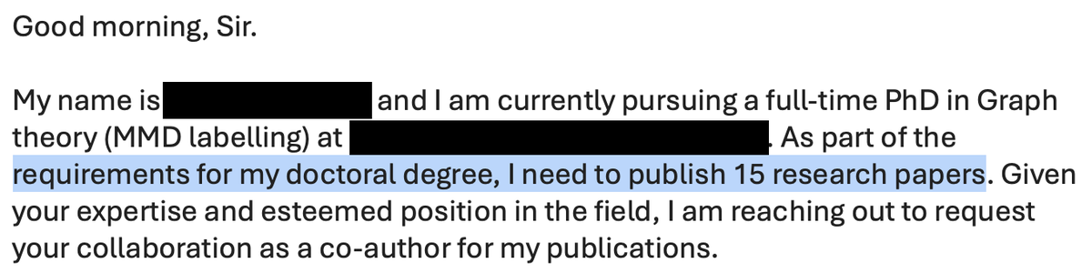 xbresson's tweet photo. "As part of the requirements for my doctoral degree, I need to publish 15 research papers" 😲 https://t.co/QCYRE6LqZn